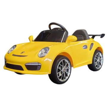 Accu Auto Porsche RUF Speed Geel 12 Volt 
