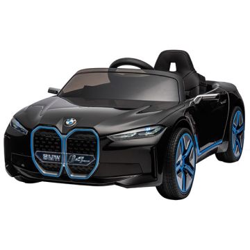 Elektrische Kinderauto BMW i4 Zwart Metallic 4X4 12V