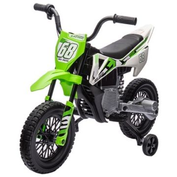 Elektrische Kindermotor Cross Bike Off-road Groen 12Volt