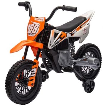 Elektrische Kindermotor Cross Bike Off-road Oranje 12Volt
