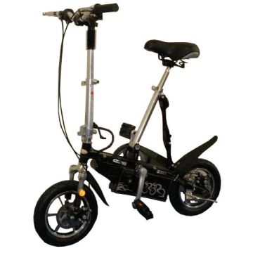 Electrische Vouwfiets Zwart 24 Volt