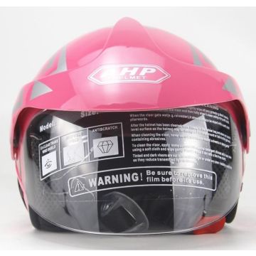 Scooter Helm Roze 