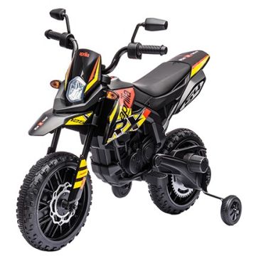 Elektrische Crossbike Aprilia RX Geel 12V