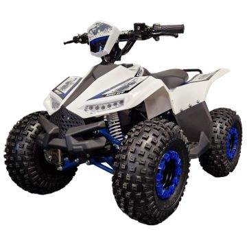 Elektrische kinderquad Midi Typhoon Blauw 1200W 48V Brushless LCD-Scherm