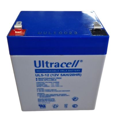 Z Accu PRO 12 volt 5Ah Schuif-Aansluiting