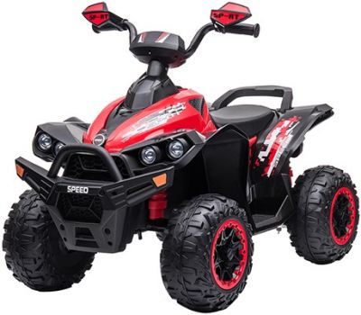 Elektrische kinderquad Python Rood 12V
