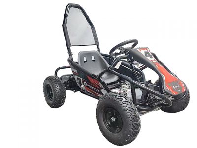 Elektrische kinderquad Midi Buggy Sahara Zwart 1000W 48V Brushless
