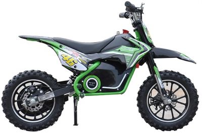 Mini Cross Bike JUMPER PRO Groen 500W 36Volt  Li-ion