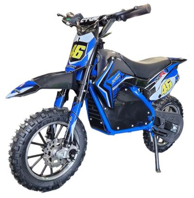 Mini Cross Bike JUMPER PRO Blauw 500W 36 volt Li-ion