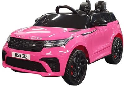 Elektrische Kinderauto Range Rover Velar Roze Metallic