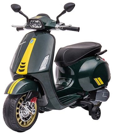 Accu Scooter Vespa Sprint 12 volt Groen