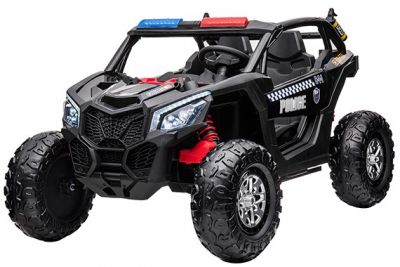 Elektrische Kinderbuggy Proton Politie 2 Persoons 4X4 24 Volt