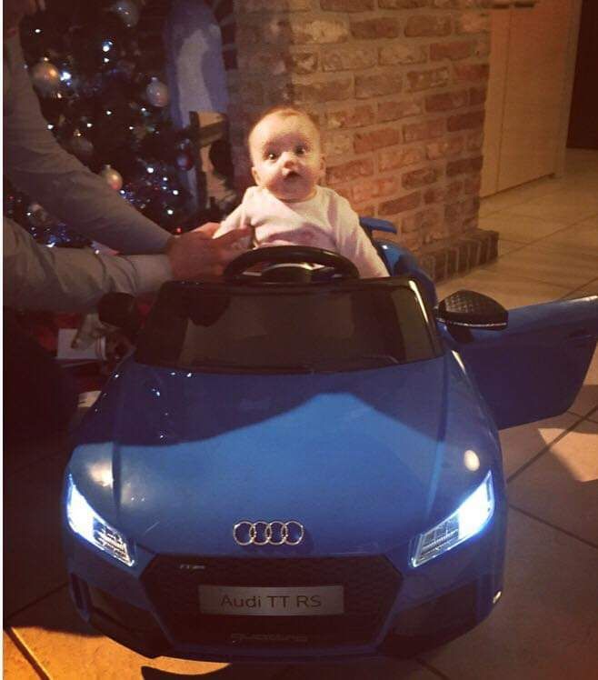 Tevreden chauffeurtje