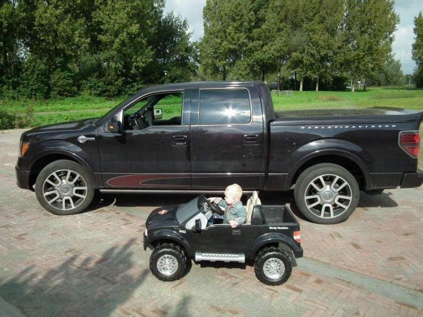 Tevreden chauffeurtje