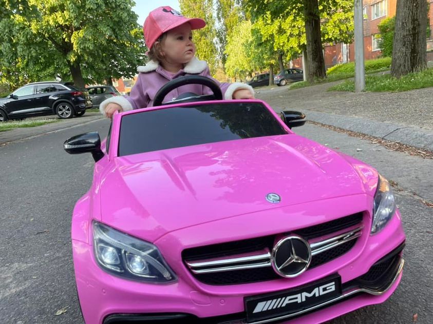 Tevreden chauffeurtje