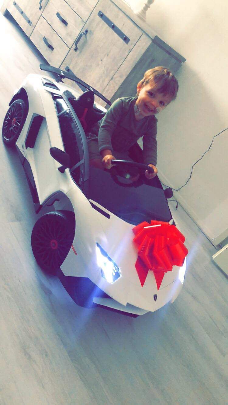 Tevreden chauffeurtje